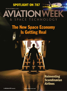 Cover Photo Shoot for Aviation Week & Space Technology Magazine